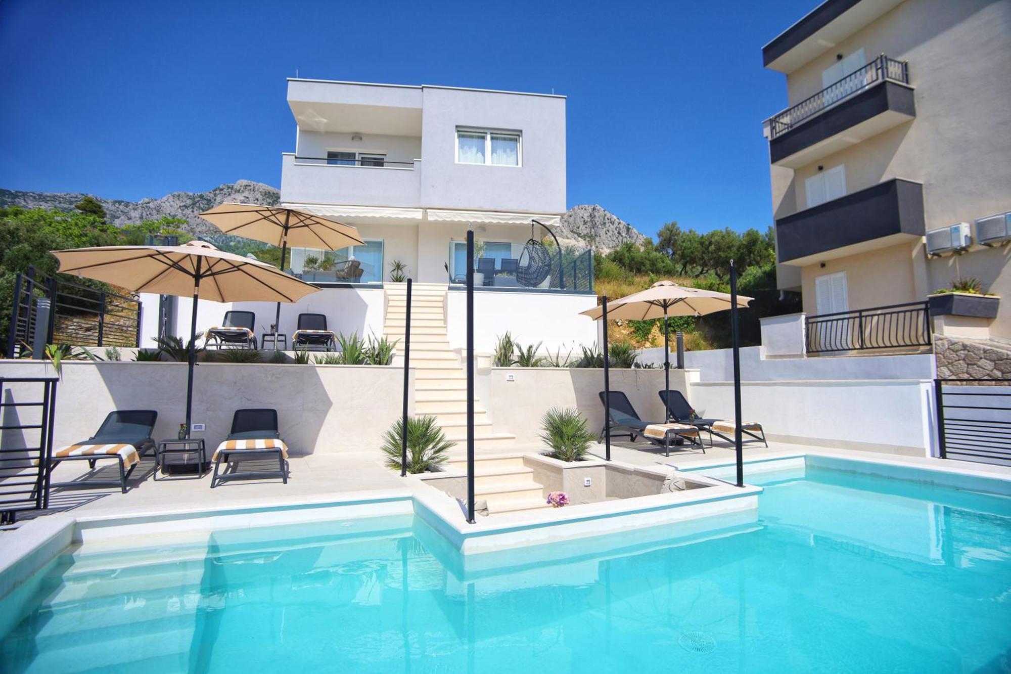 Luxury Holiday Home Dioniz Podgora Exteriör bild